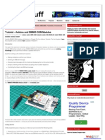 Tutorial - Arduino and SIM900 GSM Modules: Quality Device Programmer