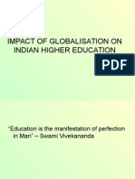 Impact of Globalisation On Indian Higher Education