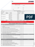 Formulario CHECK LIST Entrega Tecnica