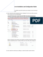 Spreadsheet Server Installation and Configuration Guide