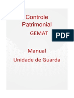 Manual Gemat - Unidade de Guarda