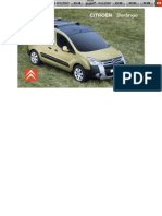 Citroen Berlingo Owners Handbook