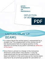 Deflection of Beam