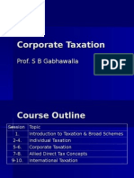 Corporate Taxation