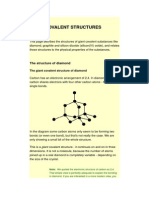 Giant Covalent Structures