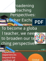 Teacher Exchange Program