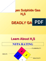 Hydrogen Sulphide Gas H S