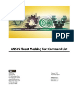 ANSYS Fluent Meshing Text Command List