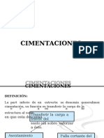 Cimentaciones I Unidad Upn