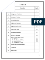 Study of NPA in India