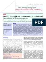 Emulsion Solvent Evaporation Microencapsulation Review