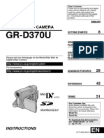 Manual For JVC Camcorder