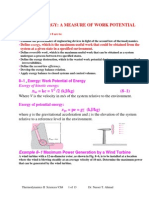 Exergy A Measure of Work Potential