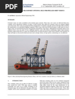 Container Crane Transport Options - Conference Paper PDF