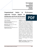 22-Organizational Justice in Performance Appraisal System Impact On Employees Satisfaction and Work Performance