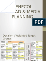 Benecol Spread & Media Planning - Updated