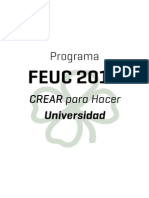 Programa NAU! FEUC 2016