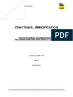 Sample - HV Metal Enclosed Switchgear Functional Specification