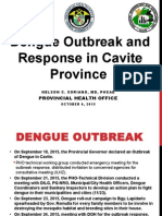 Dengue Fever Outbreak MW38, 2015