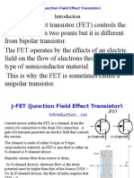 J-FET (Junction Field Effect Transistor)