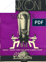 Marconi Valves Catalogue