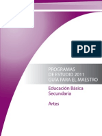 Educacion Basica Secundaria Artes