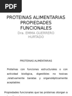 Proteinas Alimentariasprop Funcionales