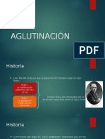 AGLUTINACIÓN