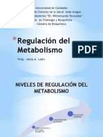 Regulación Del Metabolismo