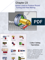 Ch23 Machining Processes Turning and Hole Making2