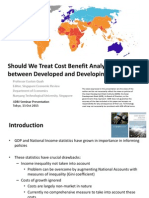 Cost-Benefit Analysis in Poor and Rich Countries: Is It Different?