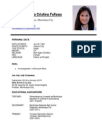 Sample Resume