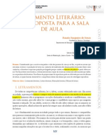 Rildo Cosson - Artigo Sobre Letramento Literário