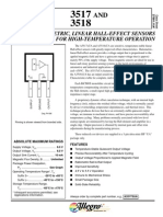 Ratiometric, Linear Hall-Effect Sensors For High-Temperature Operation