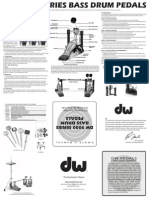 DW 9000 Pedal Manual