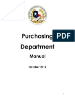 Purchasing Manual