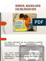 Primeros Auxilios Psicológicos