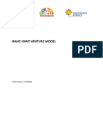 Basic Joint Venture Model