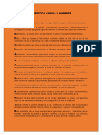 Ciencia y Tecnología y Ambiente Ocupan Un Lugar Fundamental Que Permite Que El Estudiante