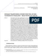 Human Trafficking - Tourism of Thailand