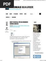 How To Install VPN On Windows Server 2008 R2 Thomas Maurer
