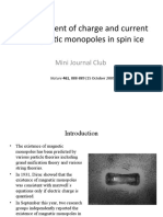 A Wien Route To Magnetic Monopoles