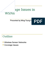 Coverage Issues in WSNs