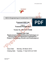 Transnet (NEC3) Tender Document