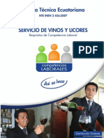 Servicio de Vinos y Licores