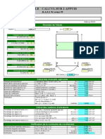 Tableau Calcul Ferraillage Dalle