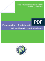 Flammability: A Safety Guide For Users: Best Practice Guidelines N°