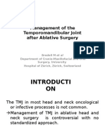 Management of The Temporomandibular Joint