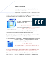 El Teorema Fundamental de La Hidrostática