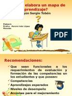 Elaboracion de Mapas de Aprendizaje Sergio Tobon